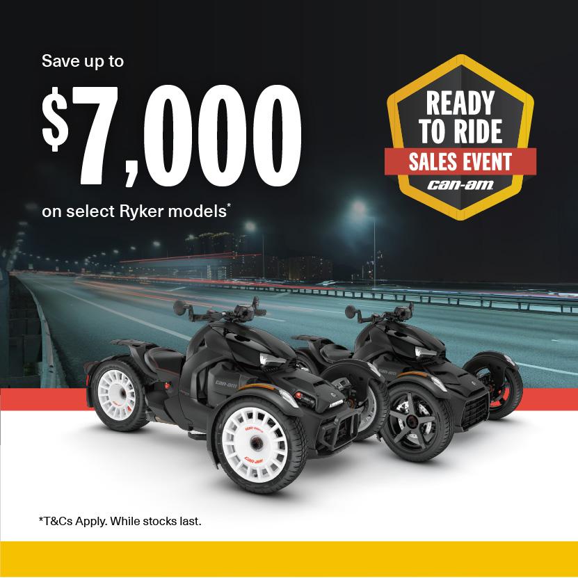 NZ Can-Am On-Road - Q3 Retail Program 2025 Ryker
